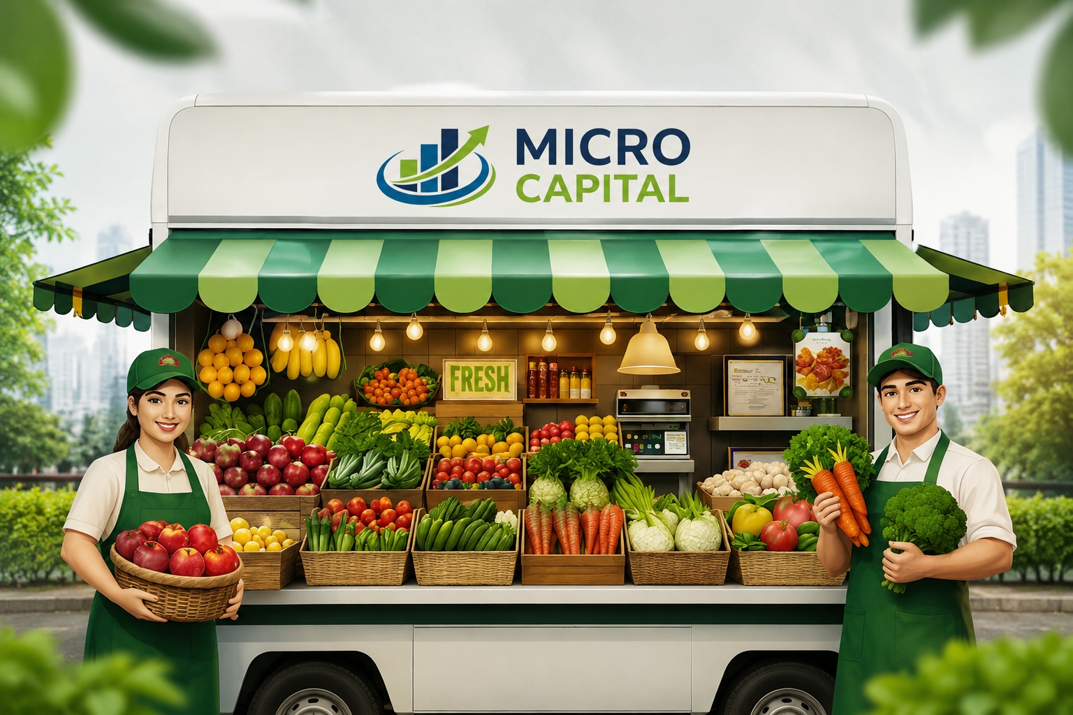 Moving Vegetable Shop