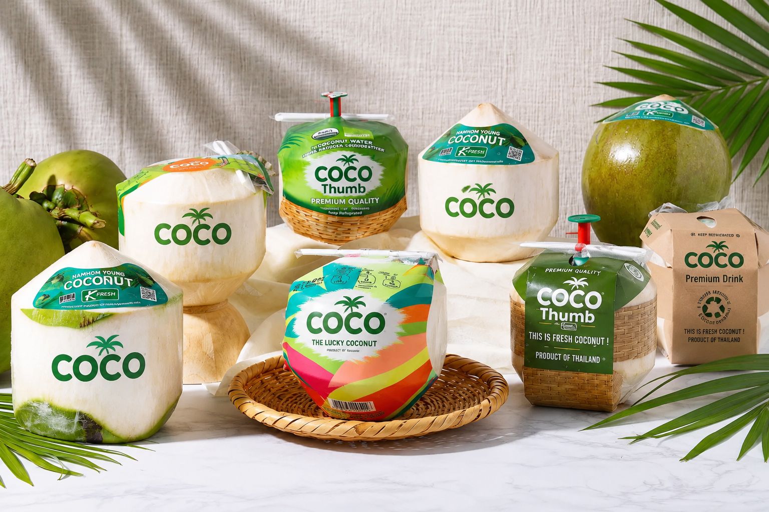 Processed Green Coconut (CocoCraft)